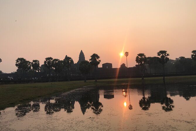 1 Day | Angkor Wat Sunrise with Small Tour - Angkor Thom and Bayon Temple: Gates, Demons, and the King Behind the Smiling Faces