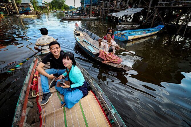 2-Day Discover Angkor Temples, Kulen Mountain & Tonle Sap - Kampong Phluk floating village: stilt houses, flooded forest, and wildlife vibes