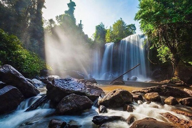 2-Days Private Tour Discovery Angkor Wat , Waterfall and Beng Mealea Temple - The guide and driver factor: how it affects the day