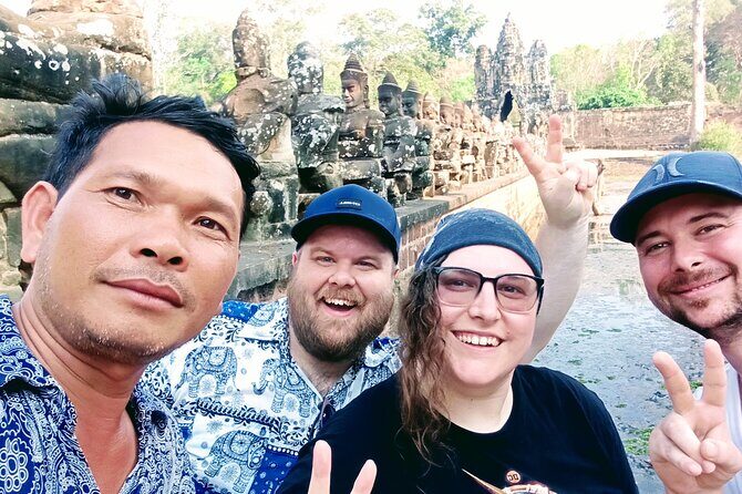 2 Days Tuk Tuk Private Tour of Angkor - Day 1 Small Tour: Ta Prohm Atmosphere, Ta Keo Views, and Angkor Thom Faces