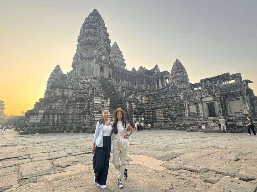 3-Day Exploring Angkor Wat & Siem Reap Highlights Tour. - Day 2: Banteay Srei’s Pink Stone, Phnom Kulen’s Sacred Mountain, and Beng Mealea’s Jungle Mess