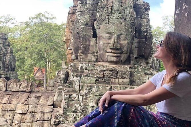 A Day Trip to Angkor Wat, Bayon, Taprohm from Phnom Penh - The ticket-center moment and Angkor Wat timing