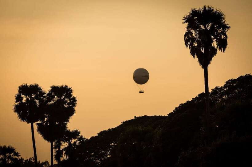 Angkor Balloon Sunrise or Sunset ride. - Location Math: What 800 Meters From Angkor Wat Really Buys You