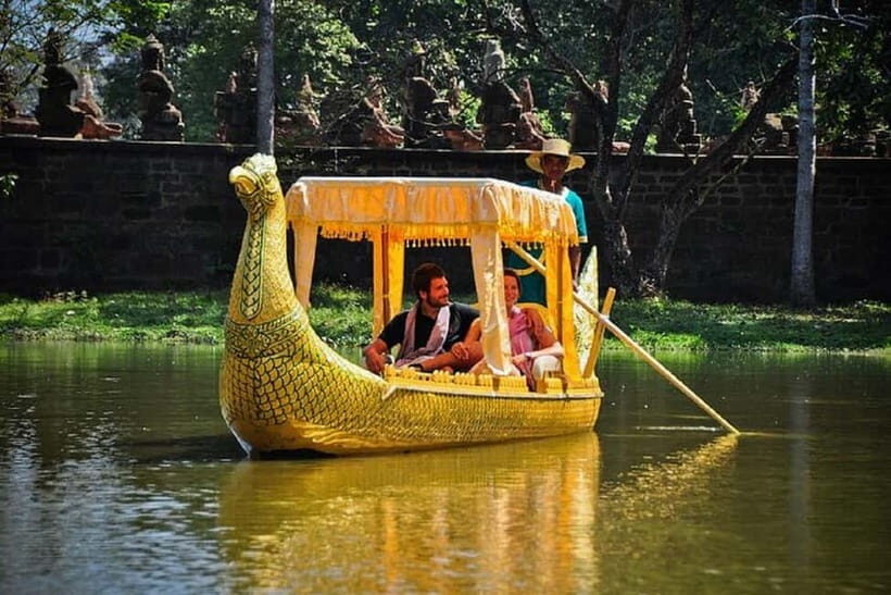 Angkor Bike tour & Gondola Sunset Boat - The afternoon pickup that keeps things easy