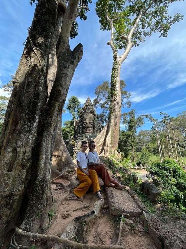 Angkor Highlights and Sunset Tour - Bayon Temple: faces, stairways, and maze-like corridors