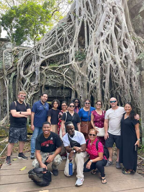 Angkor Highlights and Sunset Tour - Ta Prohm: jungle atmosphere, old ruins, and the 2,740-monks story