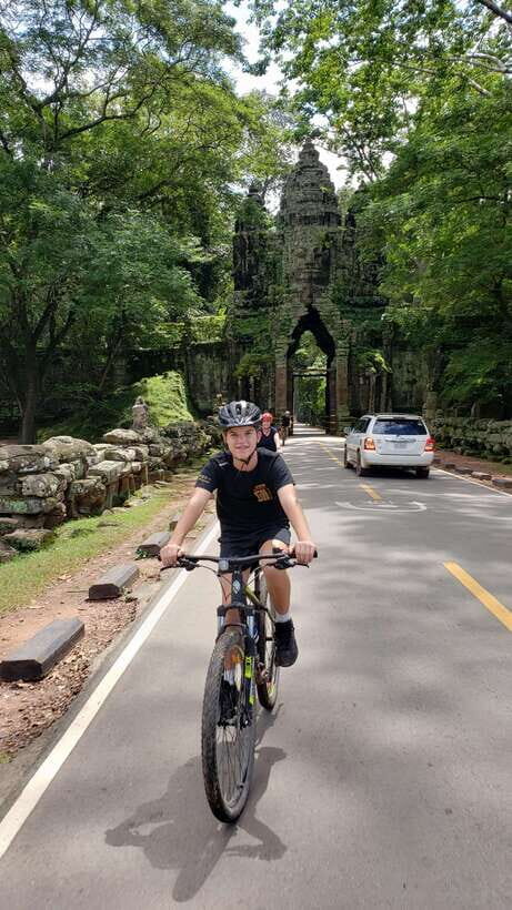 Angkor Jungle Biking Adventure Private Cycling Tour - Ta Prohm: the Tomb Raider moment, with time to look