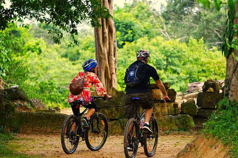 Angkor Jungle Biking Adventure Private Cycling Tour - Ta Nei and the “jungle-hidden” feel