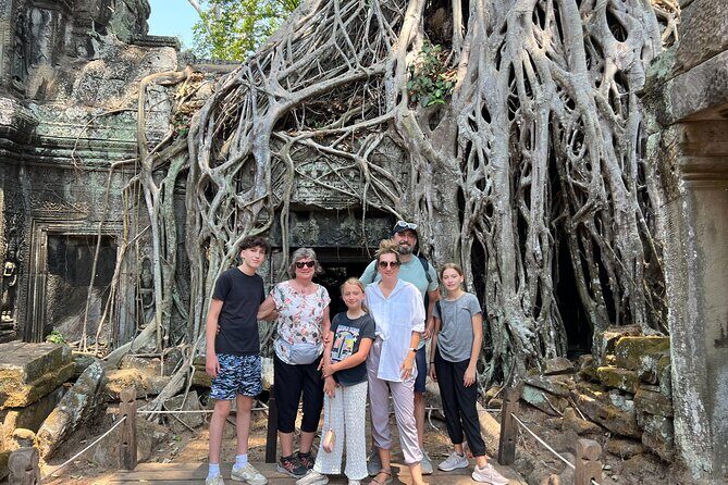 Angkor Sunrise Bike Tour with Lunch Included - Bayon Temple: the faces, daily life scenes, and builder details