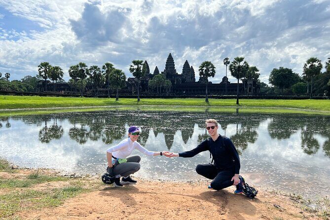 Angkor Sunrise Bike Tour with Lunch Included - Lunch and fresh fruit: included fuel that feels local