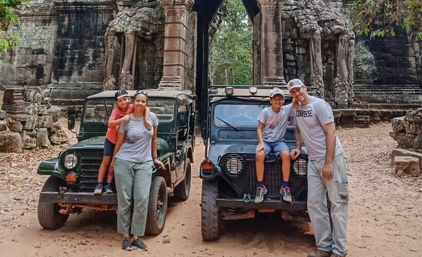 Angkor Wat: Guided Jeep Tour Inclusive lunch at local house - Price check: $75 includes a lot, but the Angkor Pass is separate