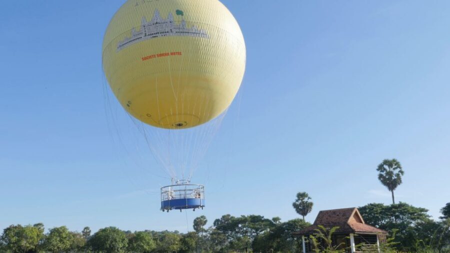 Angkor Wat: Small-Group Tour with Balloon Ride and Lunch - Terrace stops: elephants and the Leper King