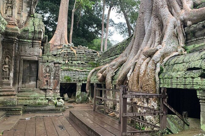 Angkor Wat Sunrise and Tonle Sap Cruise Sunset Tour - Ta Prohm: Henri Mouhot, Photo Roots, and Tomb Raider Atmosphere