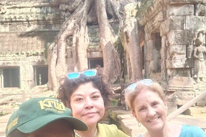 Angkor Wat Sunrise Tours to Bayon and Ta Prohm Temple - Bayon Temple Through Angkor Thom: Faces, Reliefs, and a 1-Hour Reality Check