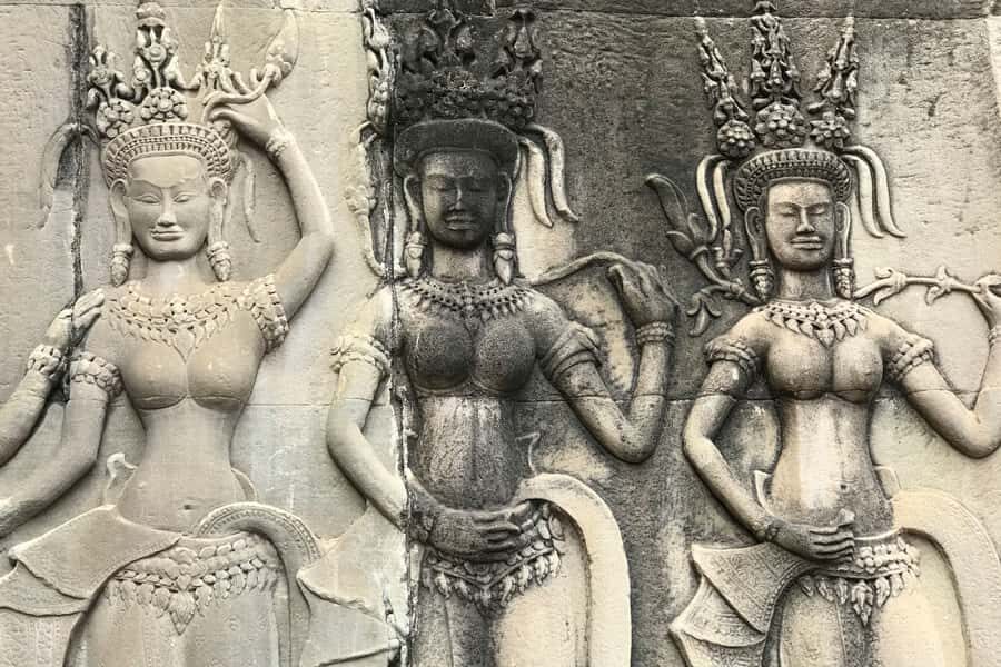 Angkor Wat & Temples: Private Spiritual Tour by Lady Tuk Tuk - Angkor Wat: carvings, lotus ponds, and the meaning behind the stone
