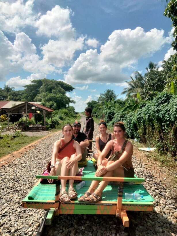 Bamboo Train, Banann Temple, Fruit Bat, Bat Cave, Sunset - Meeting point and the morning start in Krong Battambang