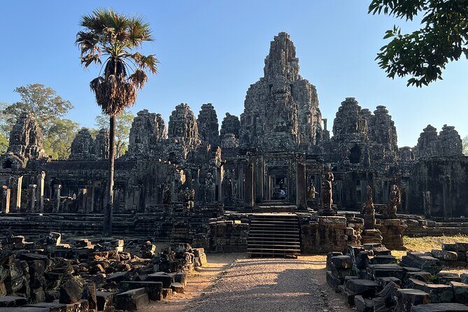 Bangkok to Angkor Wat 2 Days 1 Night tour by flight - Bayon Temple: 49 towers and the smiling faces