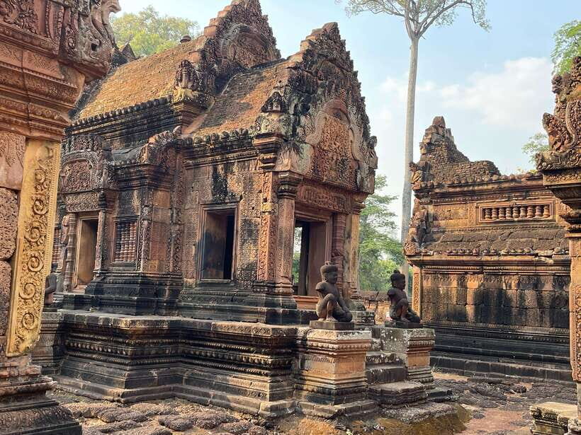 Banteay Srei, Kulen Waterfall & Beng Mealea Small-Group Tour - Guide and driver make the day: Tann, Nat, Sopheaprath, and Pan