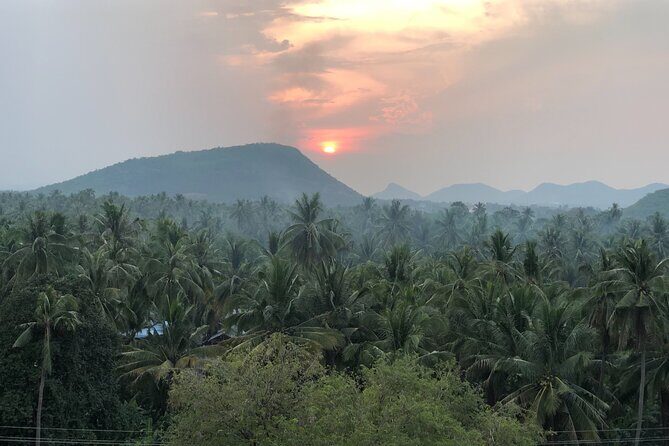 Battambang Private afternoon tour bamboo train bat cave & village - The bamboo train ride: countryside views at street level