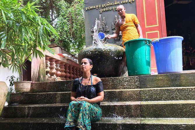 Buddhist Water Blessing and Real Life Experience with Local - A Buddhist water blessing in Siem Reap is part faith, part culture