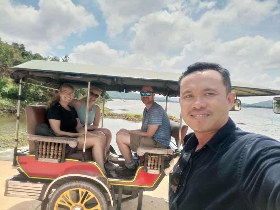 Countryside include Pepper farm, Cave, Salt field & lake... - Getting there by tuktuk: fast start, rough roads, real local pace