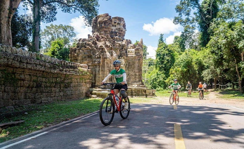 Cycle Angkor Backroad Bike Tour / E-Bike or Tuk Tuk - How long you’ll be riding (and how fit you need to be)