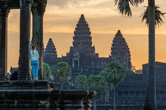 Explore Angkor Wat Sunrise Small Tour Private VIP Car - Angkor Thom via South Gate: Bayon’s Faces and Royal-City Energy