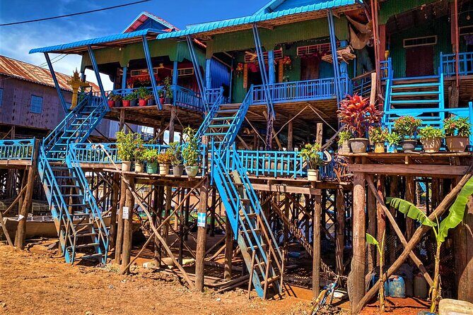 Floating Village-Mangrove Forest Private Tonle Sap Lake Boat Tour - Wat Bo Temple: 19th-century wall paintings, not just a quick stop