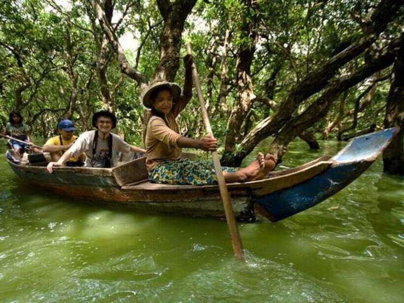 Floating Village-Mangroves Forest Tonle Sap Lake Boat Tour - The Real Star: Kampong Phluk and Tonlé Sap at Boat Level