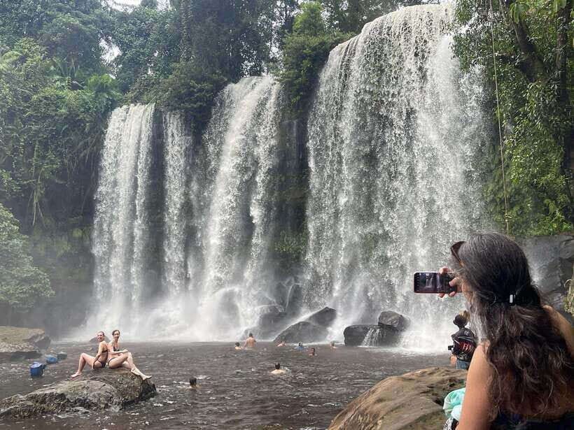 From Siem Reap: Banteay Srei and Kulen Waterfall Guided Tour - Getting to Phnom Kulen: Peng Takhu / Peng Chrunh Views
