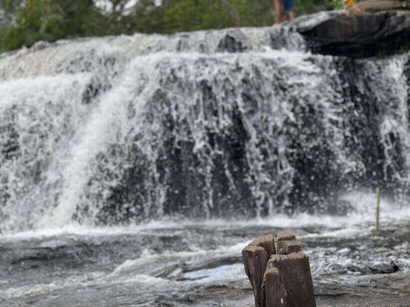 From Siem Reap: Banteay Srei and Kulen Waterfall Guided Tour - Preah Dak Village: Palm Cake, Fruit, and Clean-Local Focus