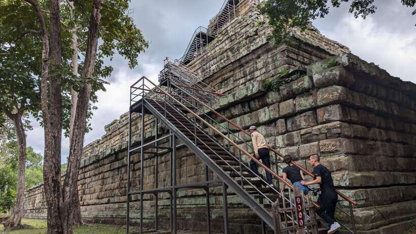 From Siem Reap: Koh Ker and Beng Mealea Private Day Tour - Beng Mealea: a 12th-century temple partly reclaimed by the forest