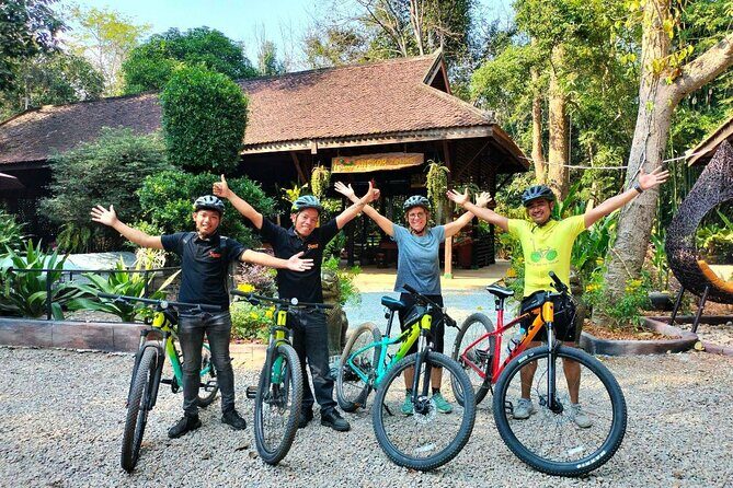 Full-Day Bike Tour in Siem Reap with Zipline - Preah Khan and the northern temple zone: guided ruins, not a hurried pass