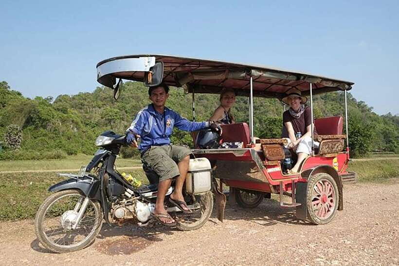 FULL DAY - Countryside Tuk-Tuk Pepper Tour + Kep - Kep Crab Market lunch: sea views and simple decision-making
