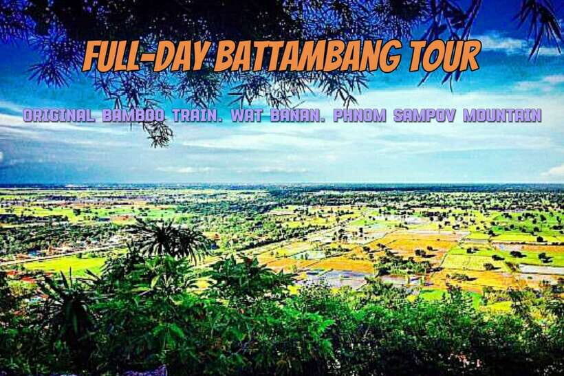 Full-day: Original bamboo train, Wat Banan, Phnom Sampov - How the tuk-tuk schedule works in Battambang