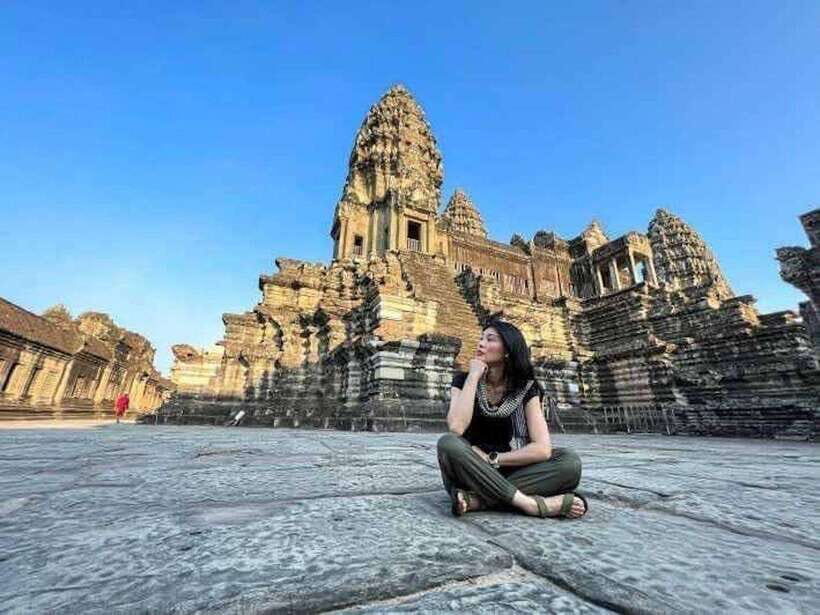 Full Day Private of Angkor Wat Tour with Tuk Tuk - Angkor Thom and Bayon’s Smiling Stone Faces