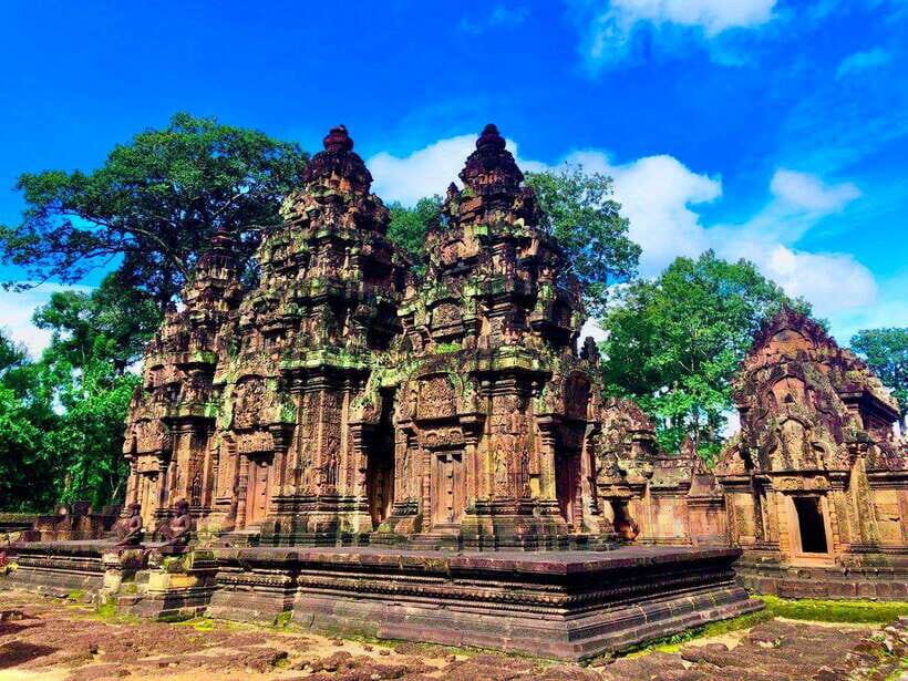 Full-Day Tour to Banteay Srey, Beng Melea & Kulen Mountain - Key highlights at a glance