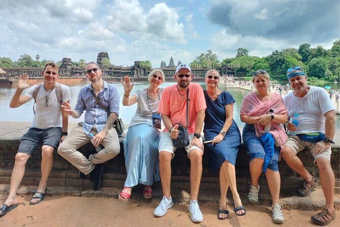 Half Day Angkor Wat Tour - Morning or Afternoon from Siem Reap - Angkor Thom and the giant South Gate face