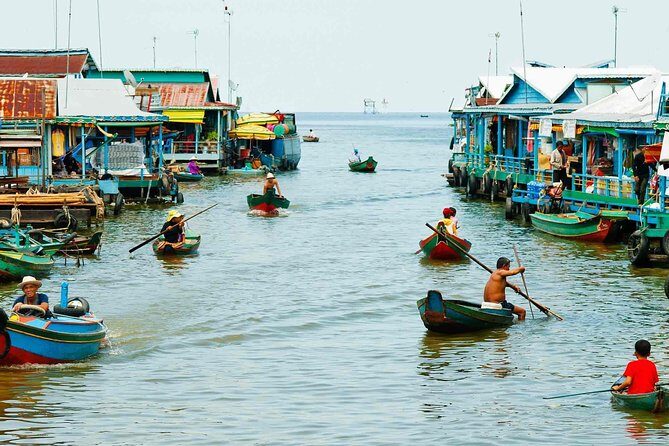 Half Day Floating Village at Tonle Sap Lake joined tour - Floating forests and crocodile-farm scenes: ecosystem meets business