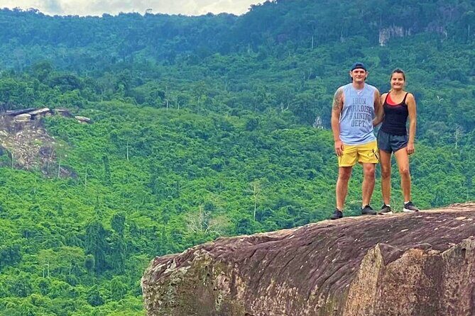 Jungle Trekking Tour at Phnom Kulen National Park from Siem Reap - Poeng Ta Kho viewpoint: the cliff stop that’s all about morning light
