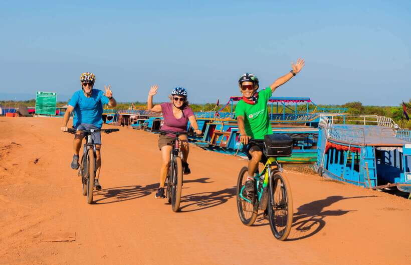Kampong Phluk: Floating Village Sunset Bike Tour or E-Bike - Reaching Kampong Phluk: what makes the floating village so memorable