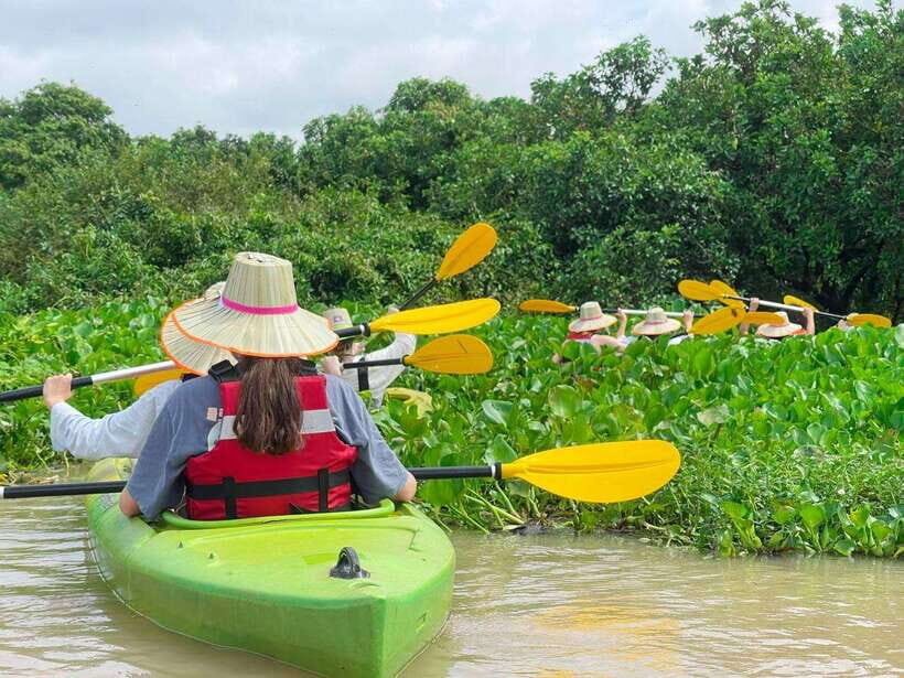 Kayaking & Floating Village in Siem Reap - Hotel pickup and the ride toward Krong Siem Reap’s lake access