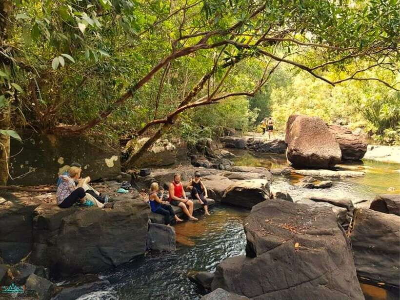 Kbal Spean Trekking Tour with Banteay Srei & Landmine Museum - Banteay Srei’s pink sandstone and tight details