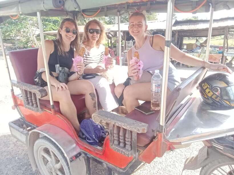 Kep town: Local tuk tuk to Countryside & Pepper farm - Phnom Chhngok Temple Cave: more than a quick photo stop
