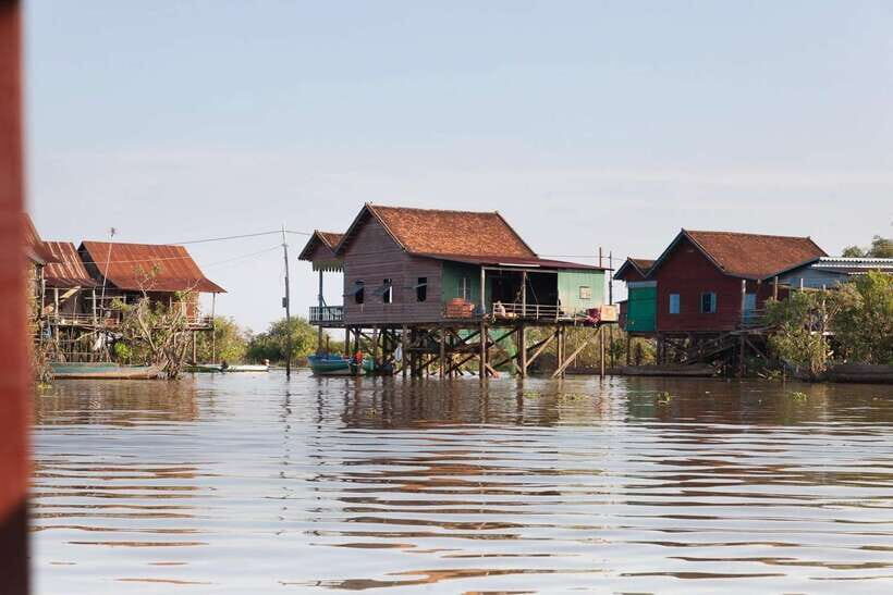 Kompong Khleang Floating Village: Full-Day from Siem Reap - From Siem Reap to Tonlé Sap: AC comfort and real village scenery