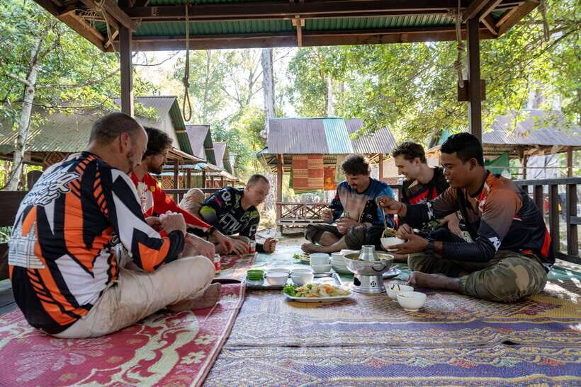 Krong Siem Reap: Kulen Mountain Trails Dirt Bike Adventure - River of 1000 Lingas: Ancient Symbols Carved Into a Real Riverbed