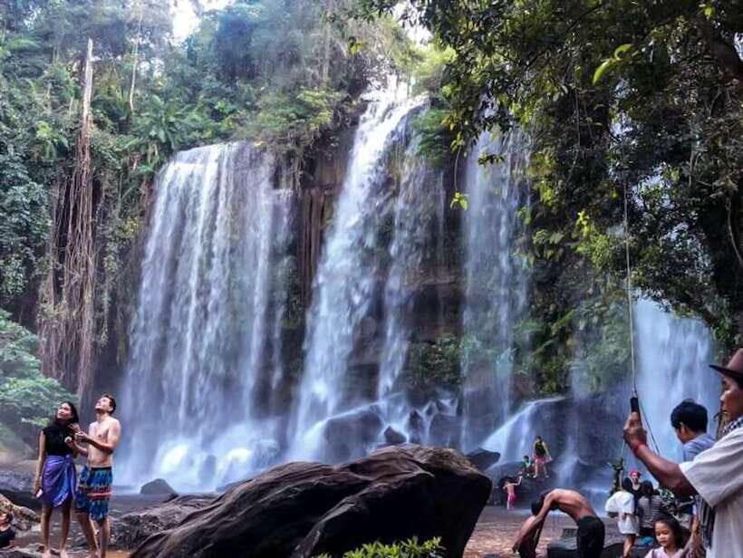 Kulen Waterfall Park with Small Groups & Guide tour - Two-Level Waterfall Park Bathing: Cooling Off the Right Way