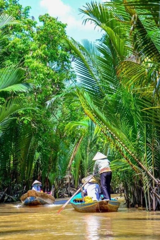 Mekong Delta Full Day Tour | From Ho Chi Minh, Vietnam - Ben Tre canals by hand-rowed sampan: the slowest part (and often the best)