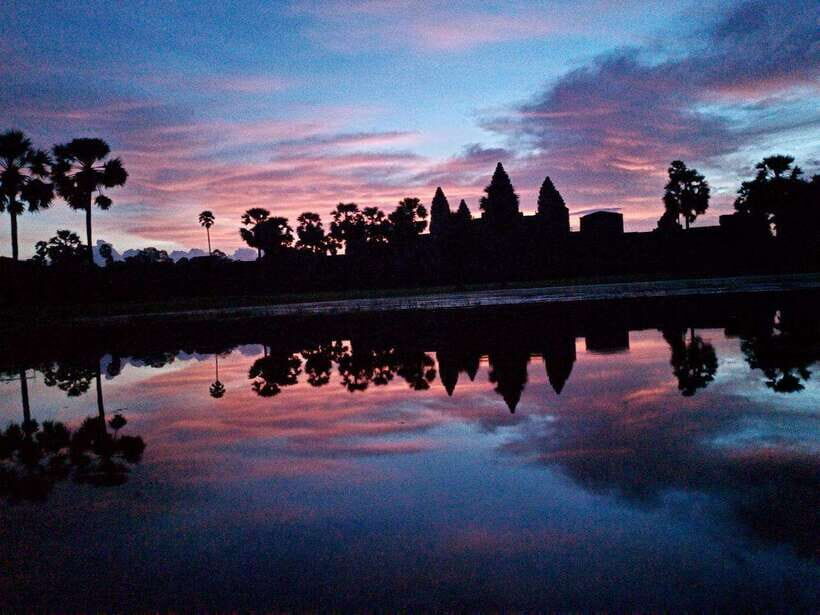 One Day Angkor Wat Trip with Sunrise - Angkor Thom South Gate and Bayon’s 216 faces