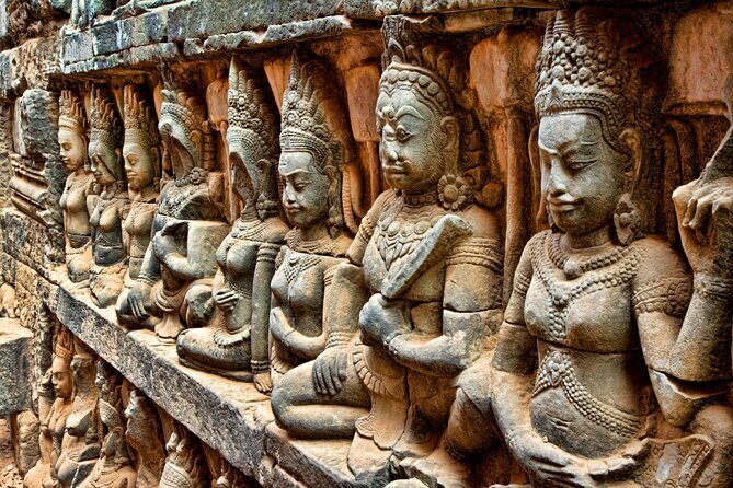 One Day Private Guide Tour of Angkor Thom, Bayon, Ta Phrom & Angkor Wat - Baphuon: restoration done, and the temple mountain still impresses